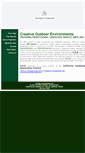 Mobile Screenshot of creativeoutdoor.net